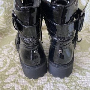 CBG Guess Combat Boots - Size 10